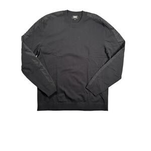 PXG Performance Crew Pullover Mens Sz Large Black Nick Jonas Parsons Xtreme Golf